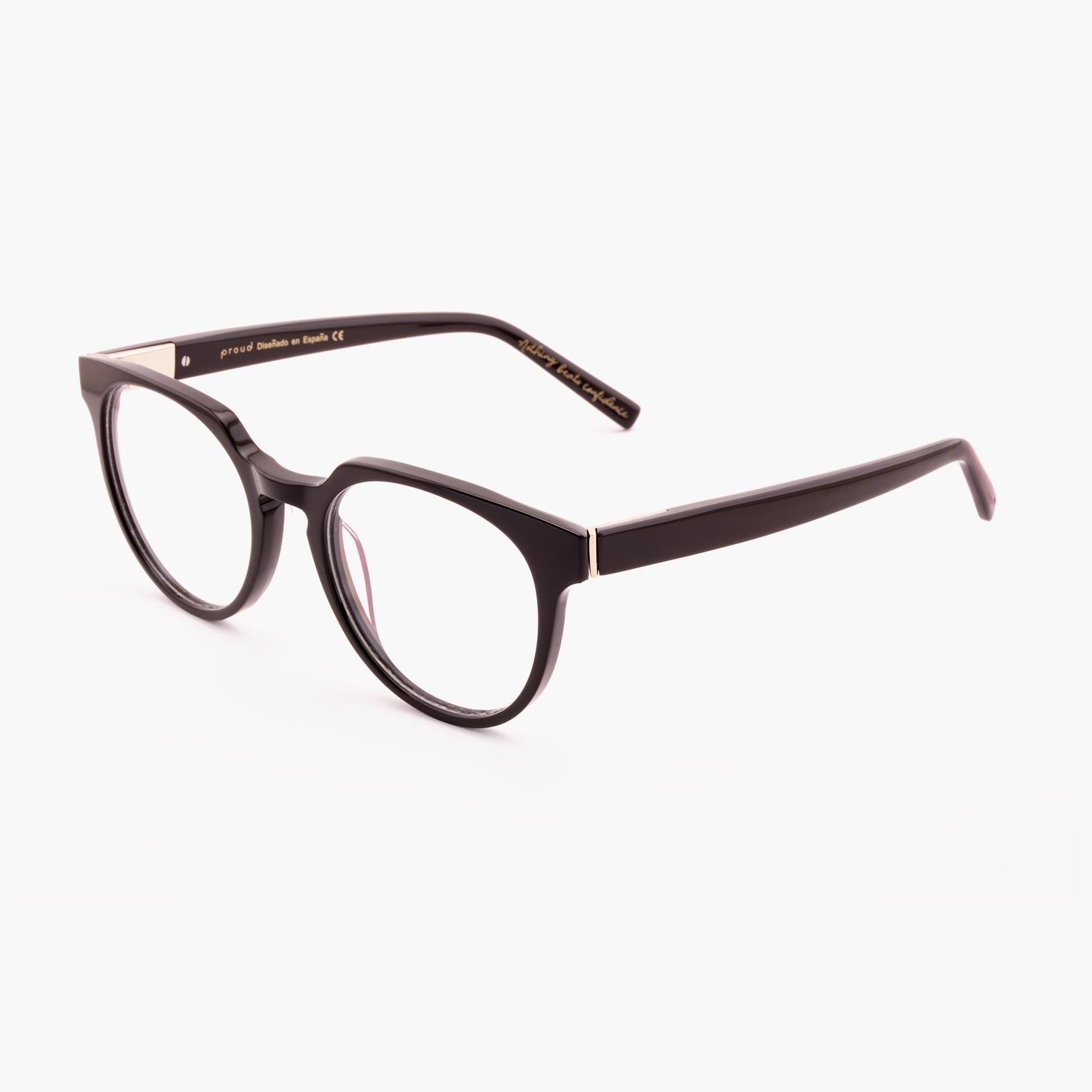 Proud eyewear Benigni C2 P trend dark brown prescription glasses