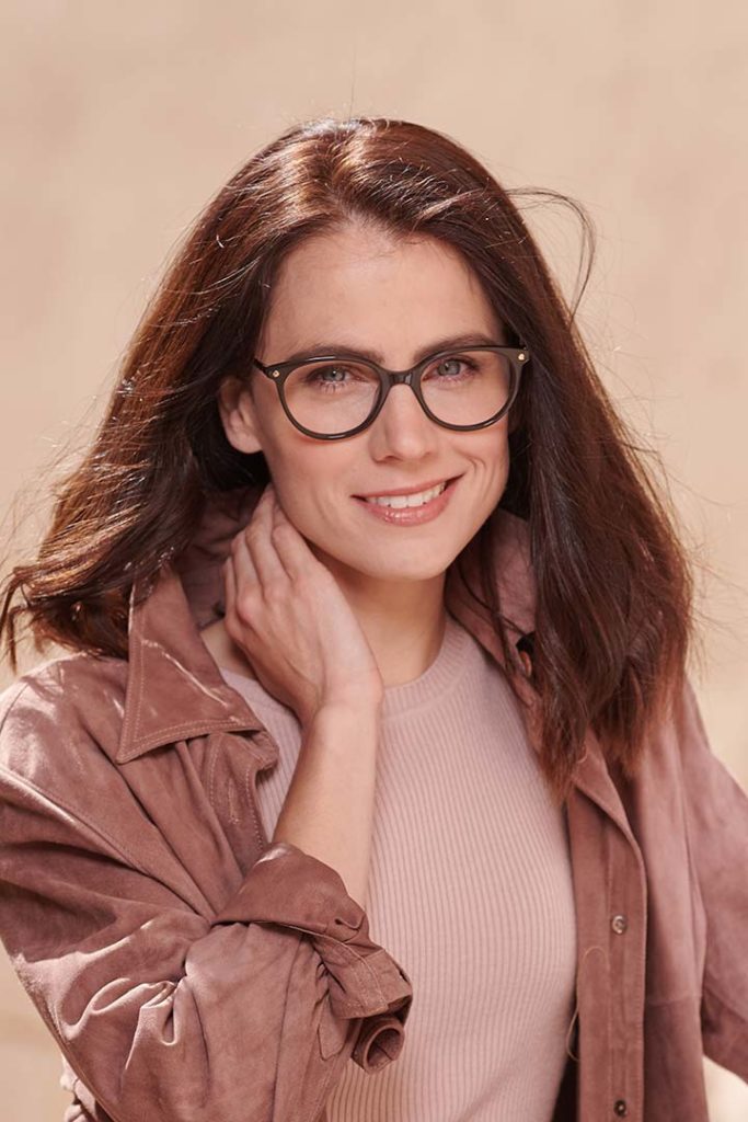 Glasses with original frames for women Charlize