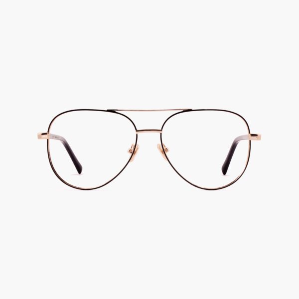 Proud eyewear Woolf black / gold aviator glasses