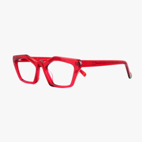 Proud eyewear Ibiza C5 L compostable red frame