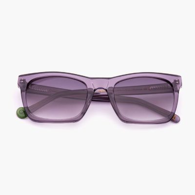 Gafas de sol de moda sostenible color gris Oporto Proud eyewear