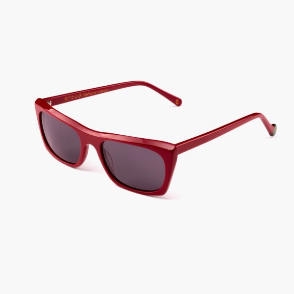 Montura de sol moda ecológica Rojo Malvarrosa de Proud eyewear