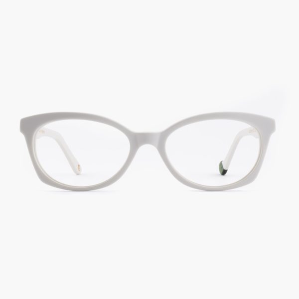 La Concha women's thin white glasses by Proud Eyewear