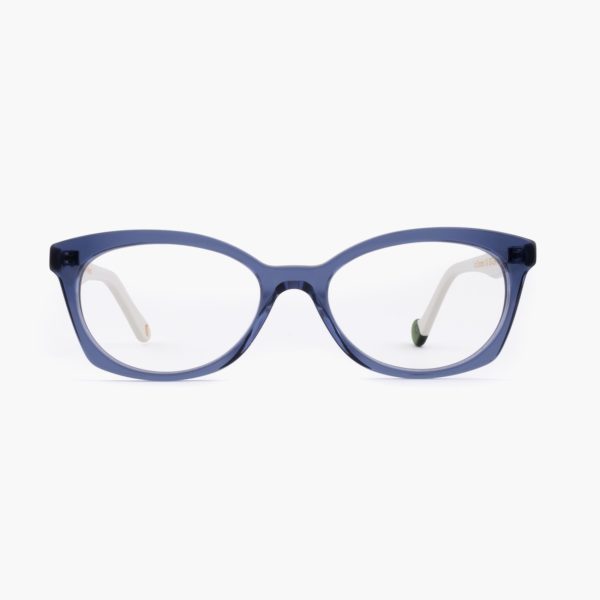 Gafas finas para mujer La Concha por Proud Eyewear azul y blanco