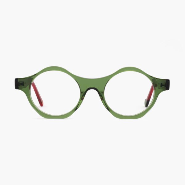 Proud eyewear round design glasses Punta Paloma two-tone