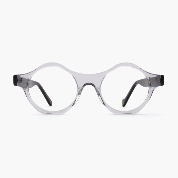 Proud eyewear sustainable design round translucent Punta Paloma glasses