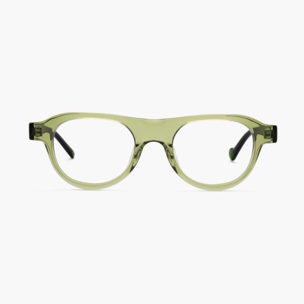 Cadet medium frame sunglasses in green colour