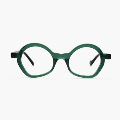 Irregular coloured glasses by Proud eyewear